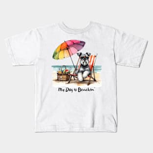 My Dog is Beachin' Kids T-Shirt